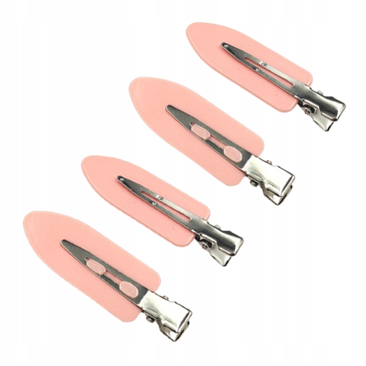 

Zestaw 4 Klipsów Spinek Do Włosów Makijażu Różowe