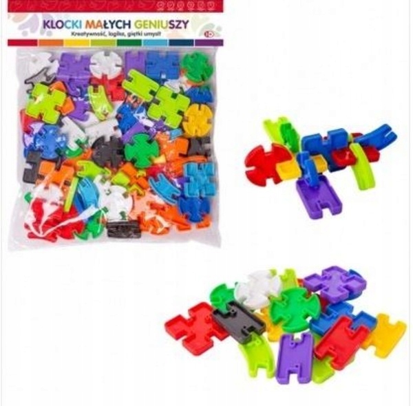

Klocki mini puzzle 92 elementy