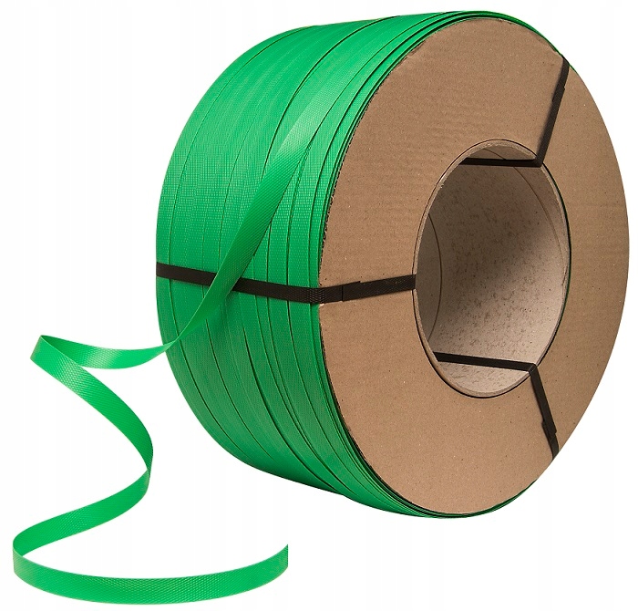 19 mm/0,9/1200 Zelená Polypropylenová Balicí Páska