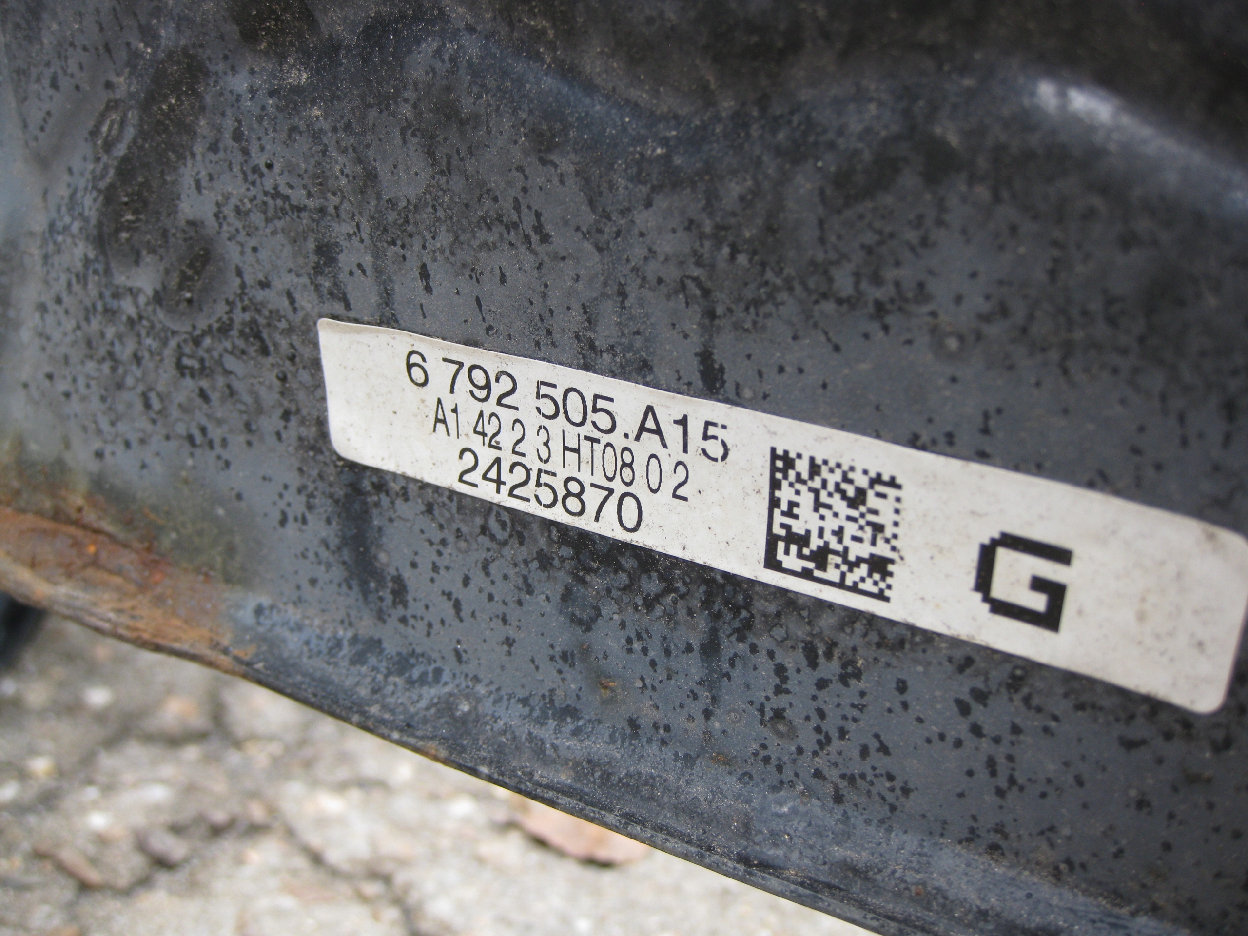 BMW F20 2.0D 14R Achsträger heck 6792505