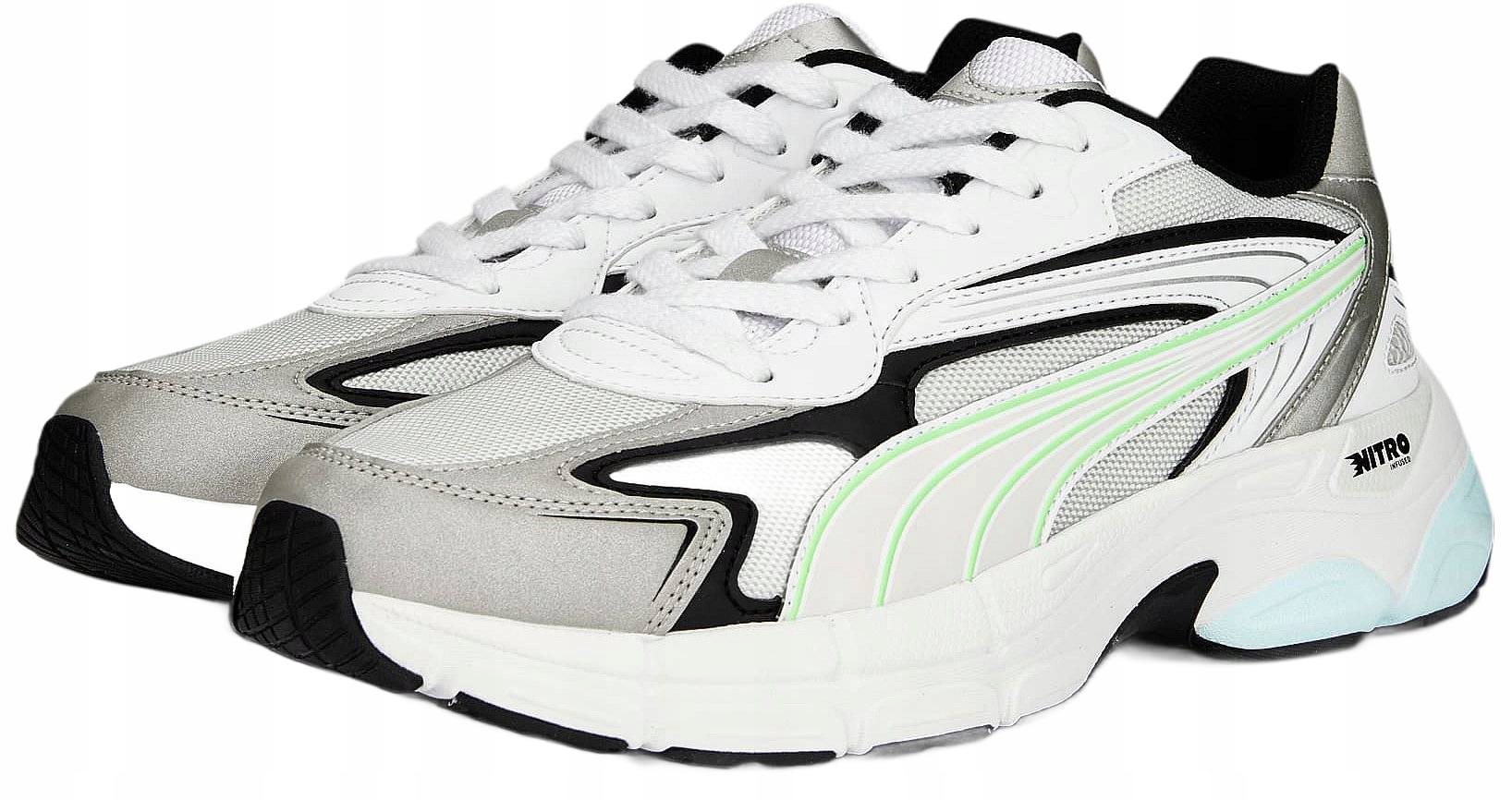 Sportovní obuv Puma Teveris Nitro Noughties 44,5 Lehké bílé tenisky