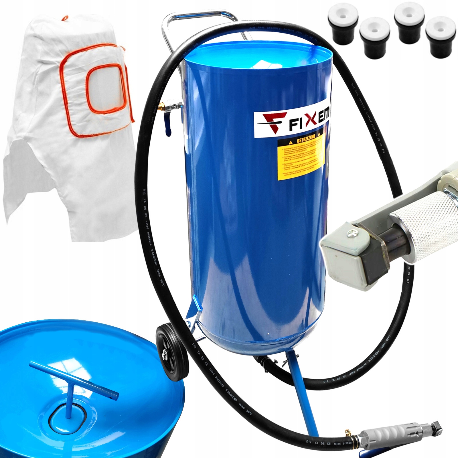 Piaskarka syfonowa Fixem 50 l