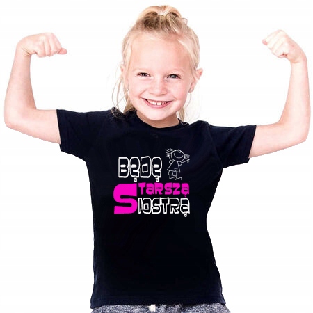 

T-shirt Koszulka dla Dziecka Będę Starszą Siostrą