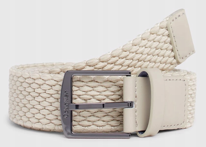 Calvin Klein Pásek K50K511572 105 cm Ck Casual Braided Elastic 35MM