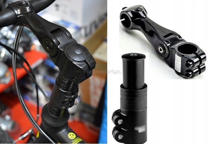 ZESTAW AHEAD mostek regulowany +adapter PRZEDŁUŻKA