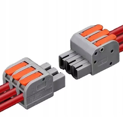 

Szybkozłączka Elektryczna Rozpinana Przelotowa 32A