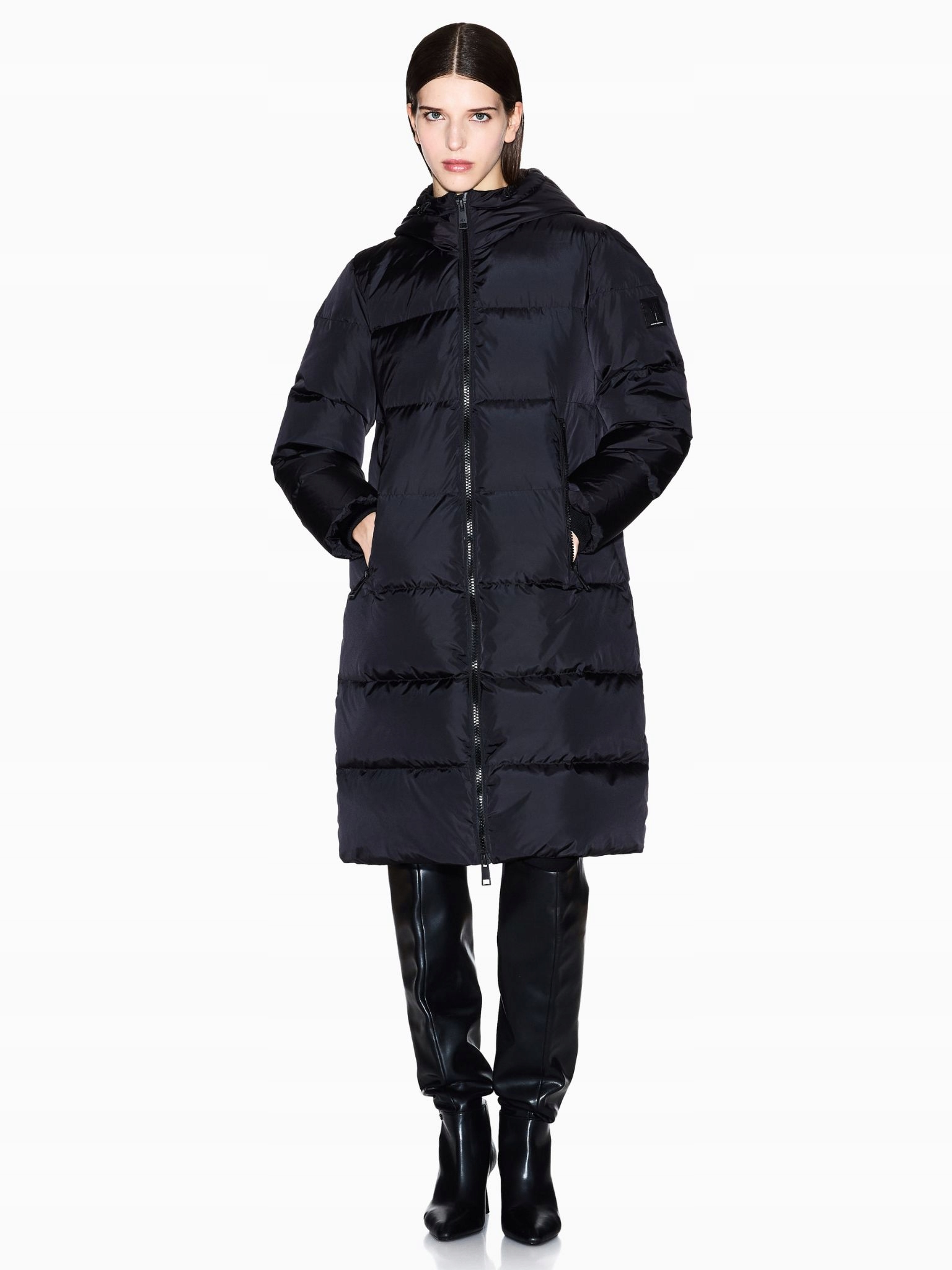 Dámská bunda Armani Exchange XW000251 AF12286 Černá XL