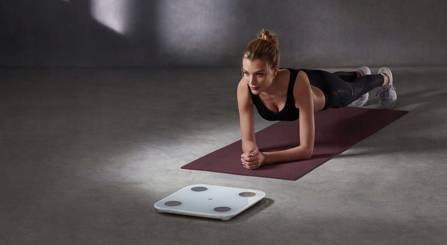 WAGA ŁAZIENKOWA XIAOMI MI COMPOSITION SCALE 2 WSKAŹNIK BMI ANALITYCZNA Materiał platformy szkło tworzywo sztuczne