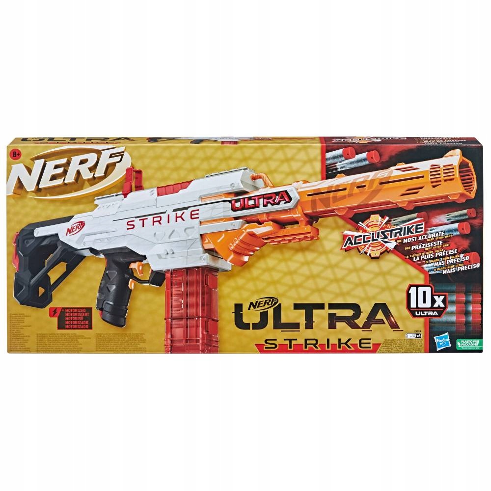 HASBRO NERF ULTRA Wyrzutnia Strike + 10 strzałek Rodzaj karabiny