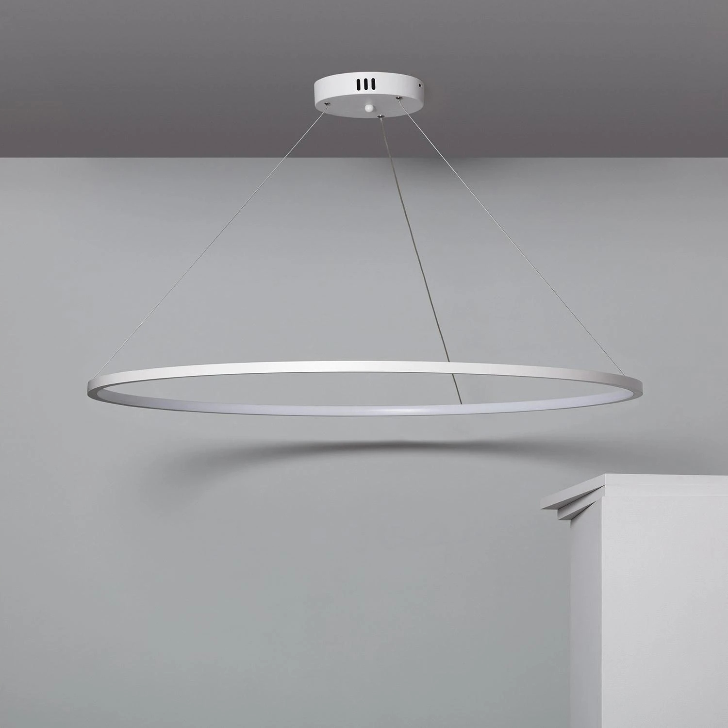 Závěsná Led lampa 28W Kovová Cct pro výběr Big Ivalo