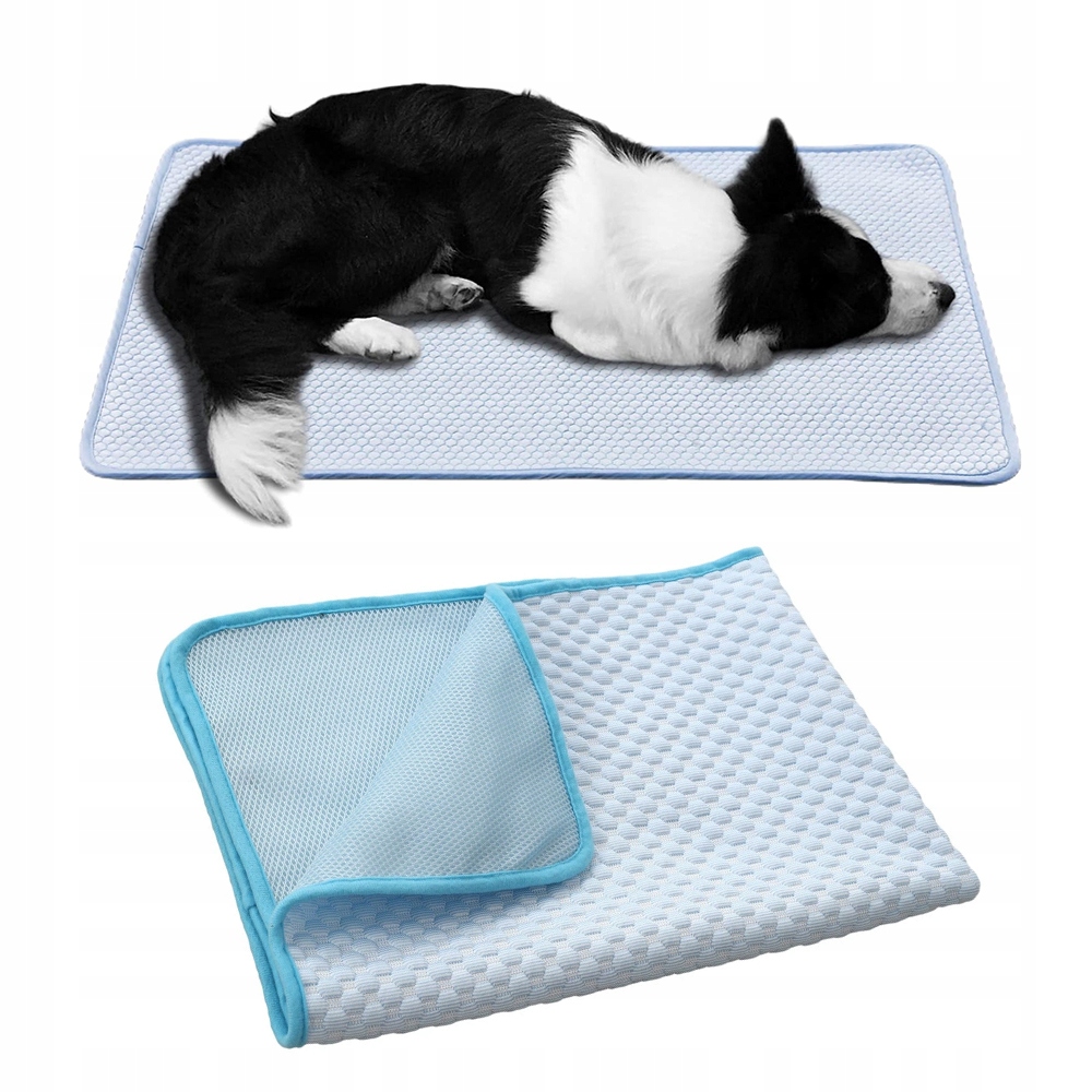Chladící podložka pro psa kočku pelíšek 150 x 100 cm, samochladící deka