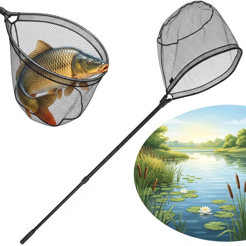 Podběrák Pro Rybaření Trizand Teleskopický 230 cm