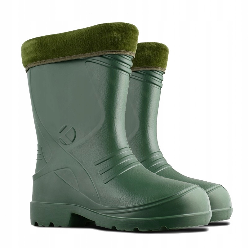 Kalosze damskie ocieplane LahtiPro zielone roz. 36