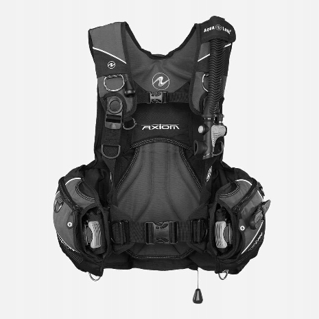 WYPRZEDAŻ!!!Jacket Aqualung AXIOM męski rozm.L czarny nurzgor