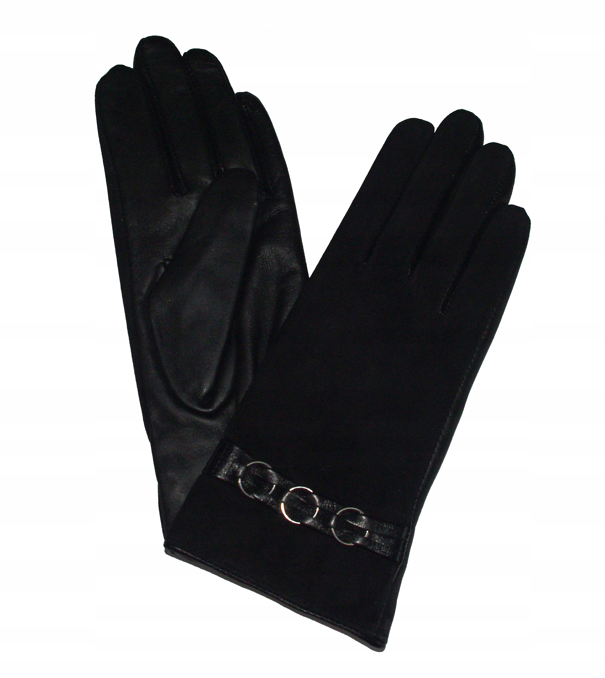 Dámské kožené rukavice Insignium M černé IR568 Kc