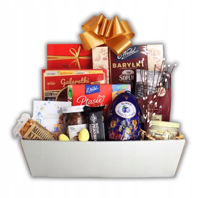 Levně Dárkový koš Polská Velikonoce Dárky Velikonoční koše boxy