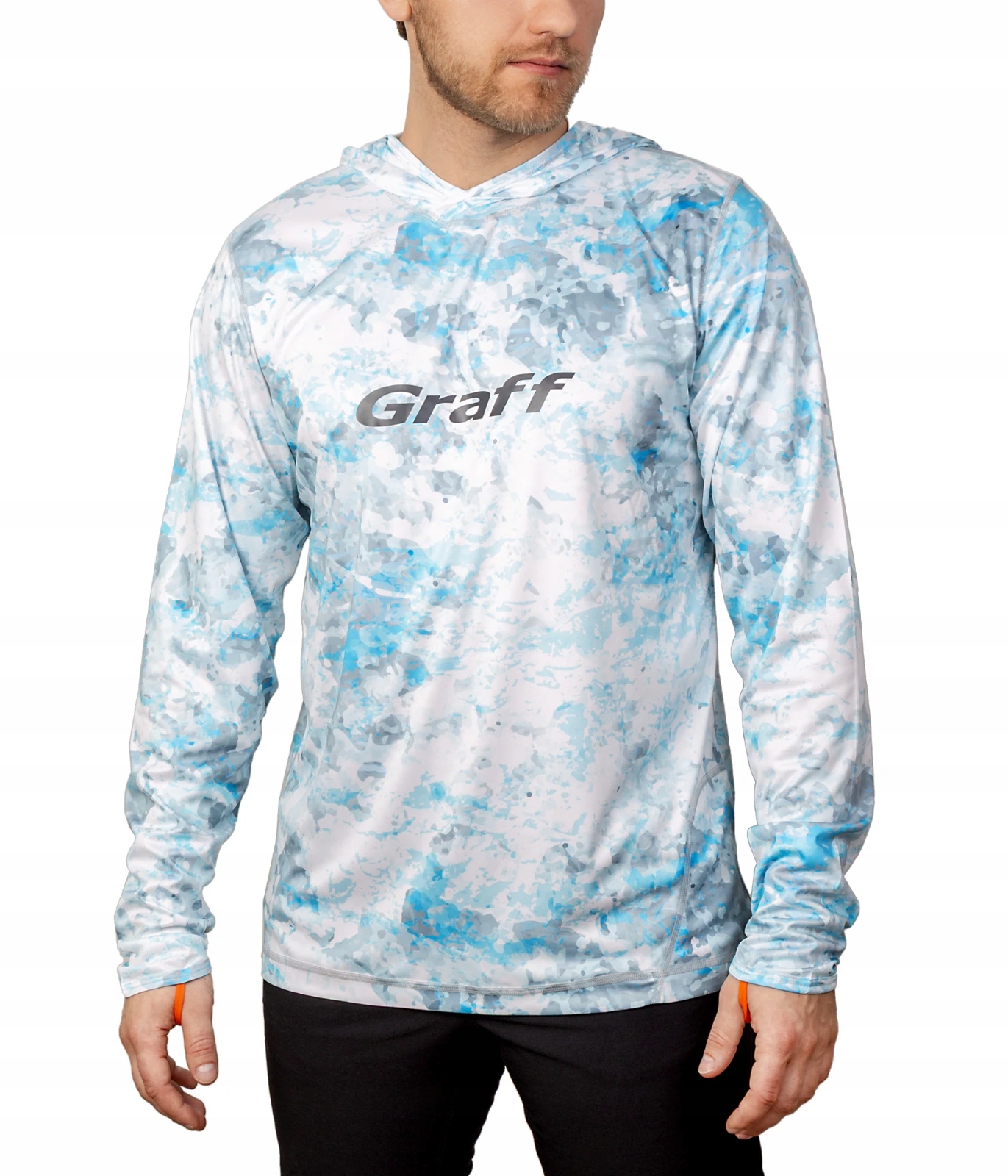 Graff Bluza UPF50 Z Kapturem, Wędkowanie Outdoor, Rozmiar M