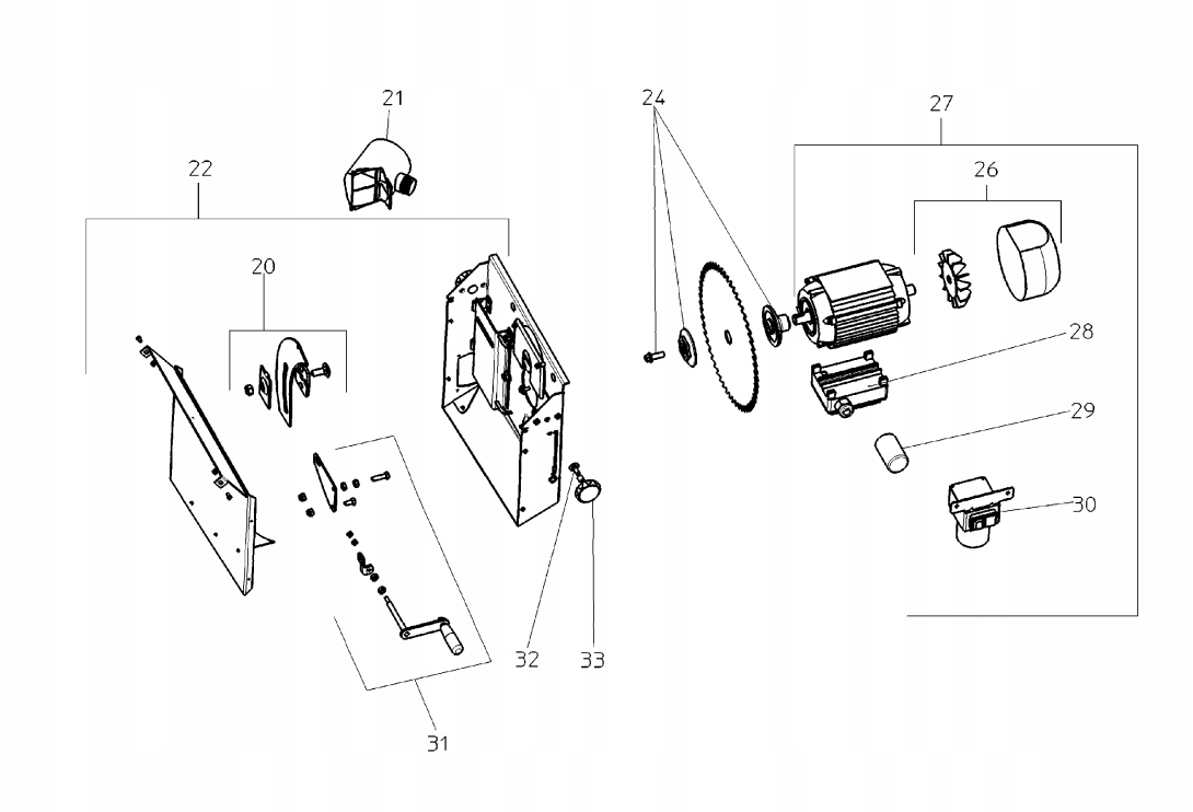 Docisk tarczy Metabo do Piły TKHS 315 C Kod producenta 1010689240
