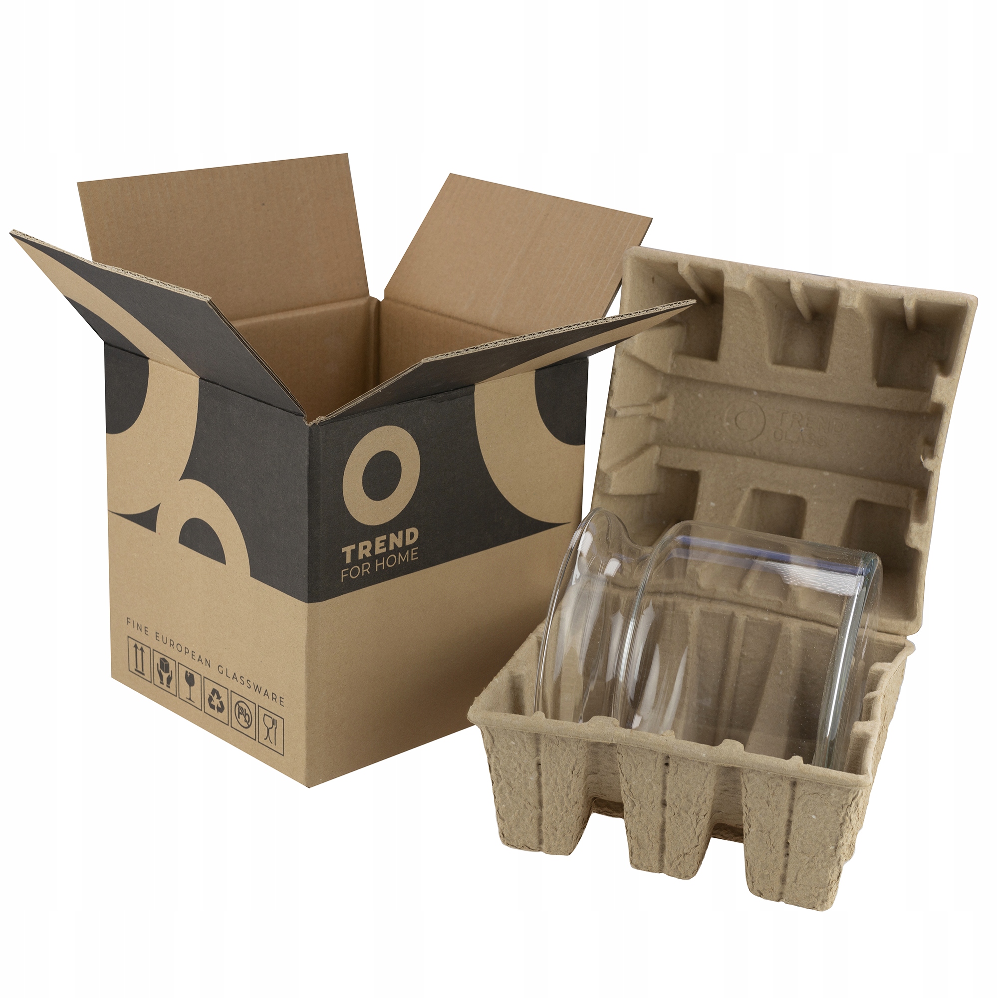 Misa POJEMNIK NA OWOCE Słodycze CYLINDER H-15 cm SZKŁO Produkt Polski Średnica 15 cm