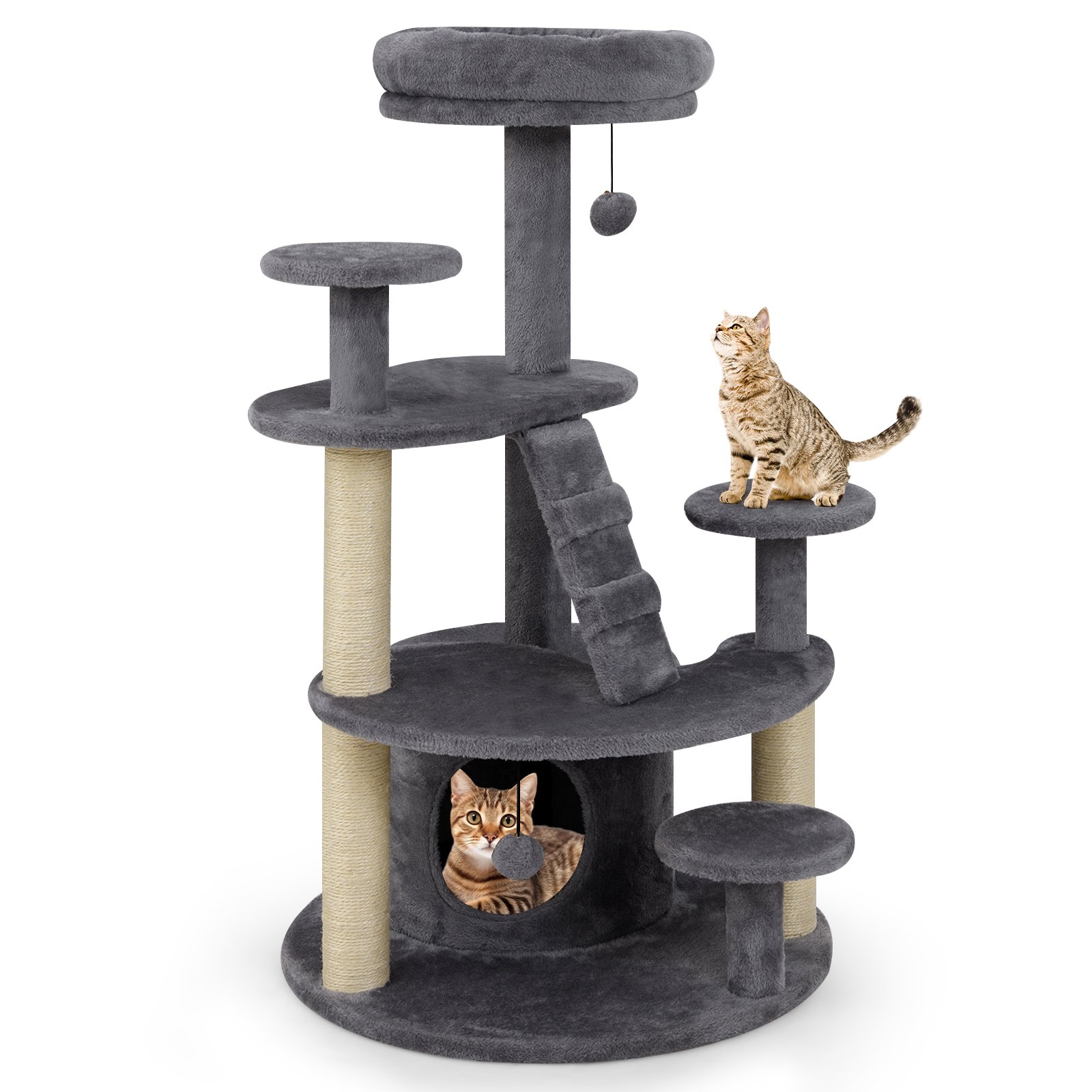 Levně Škrabadlo pro kočky s jeskyní Kočičí Pelíšek