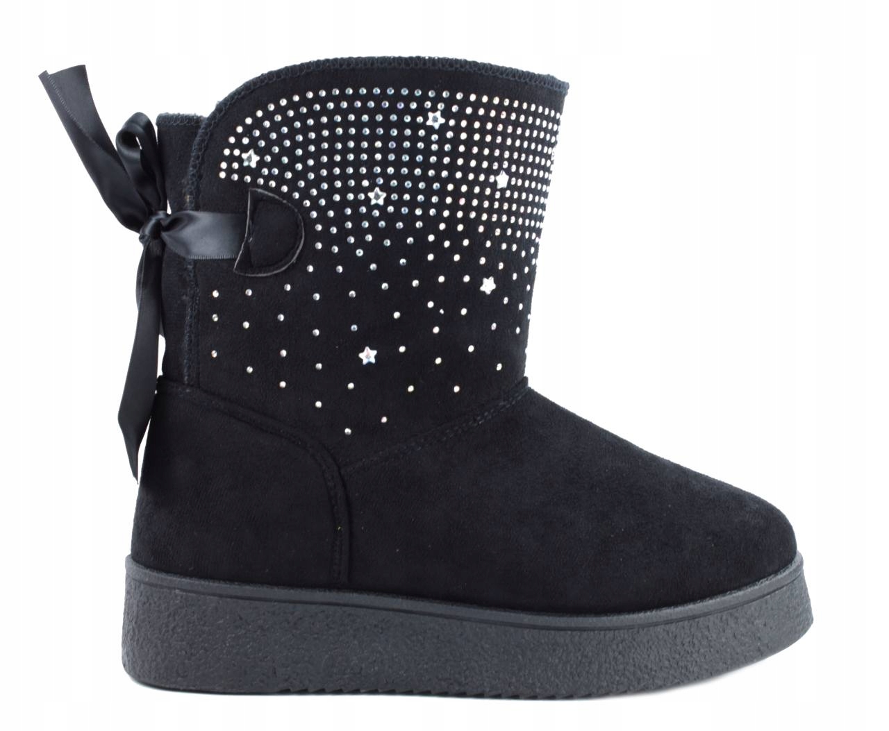 JB030 DAMSKIE ŚNIEGOWCE WSUWANE EKOSKÓRA R.38 Oryginalne opakowanie producenta pudełko