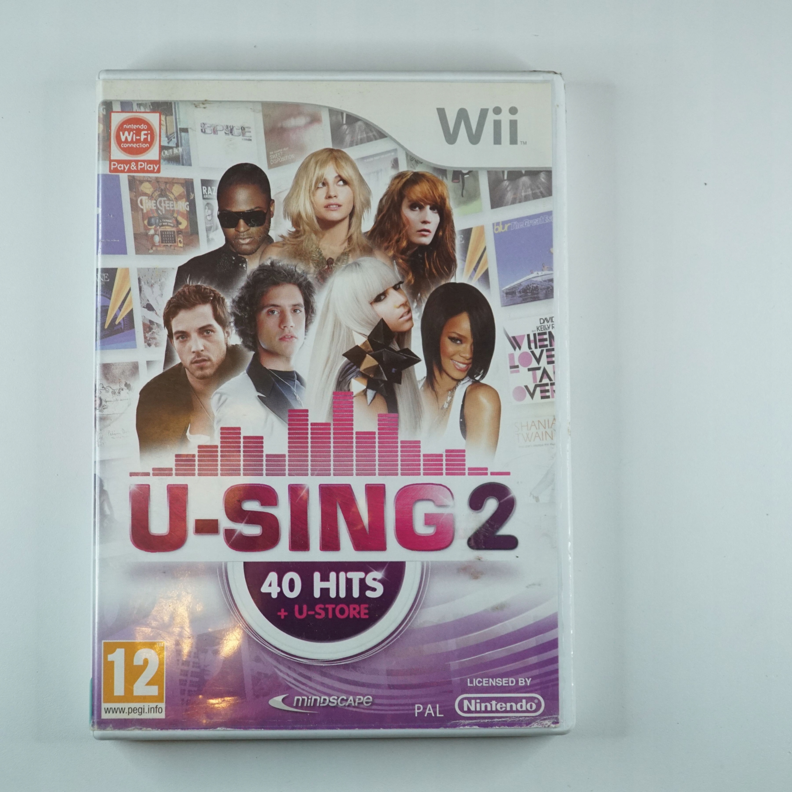 U-SING 2 NINTENDO WII KARAOKE NA MIKROFONY jak SINGSTAR JUST DANCE Nintendo Wii pudełkowa
