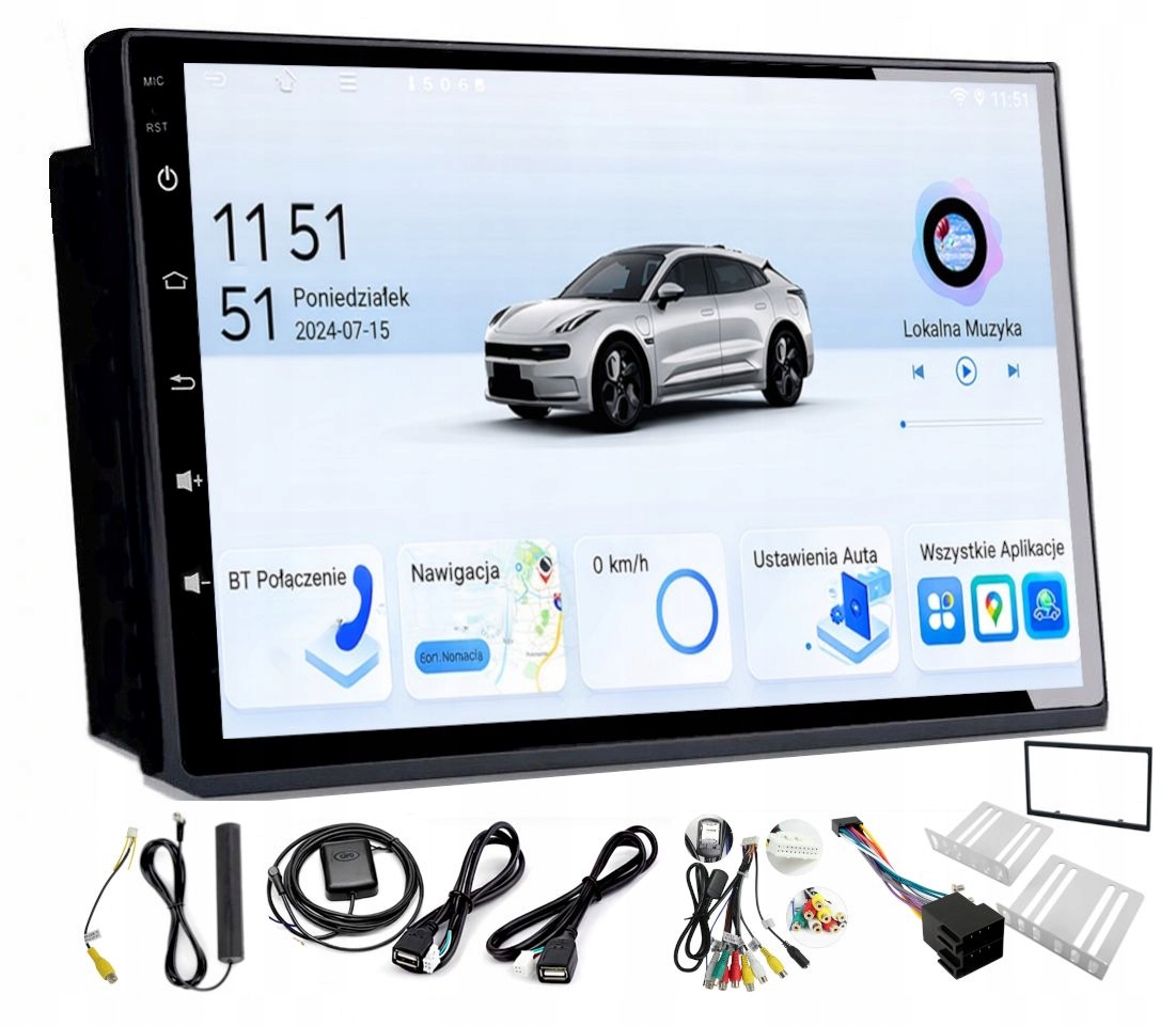 Autorádio 2 Din Vw Passat B5 Golf 4 Vw T5 Carplay Wifi 6/128GB Sim