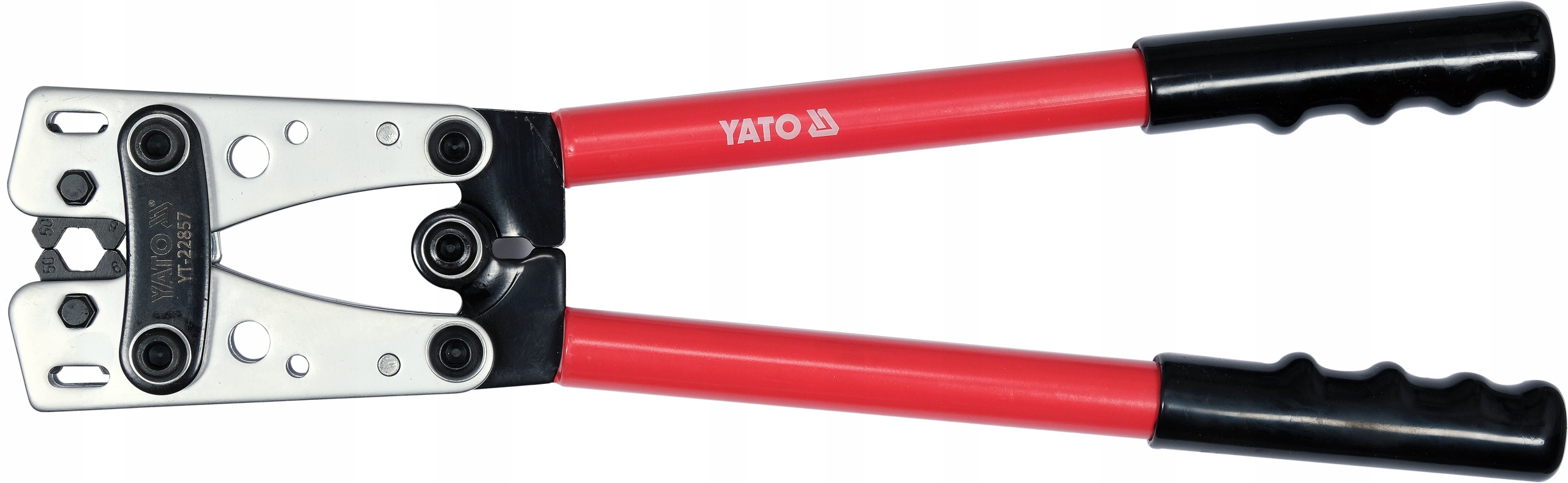 ZACISKARKA PRASKA MECHANICZNA DO KOŃCÓWEK KABLOWYCH TULEJEK 6-50 MM2 YATO Model YT-22857