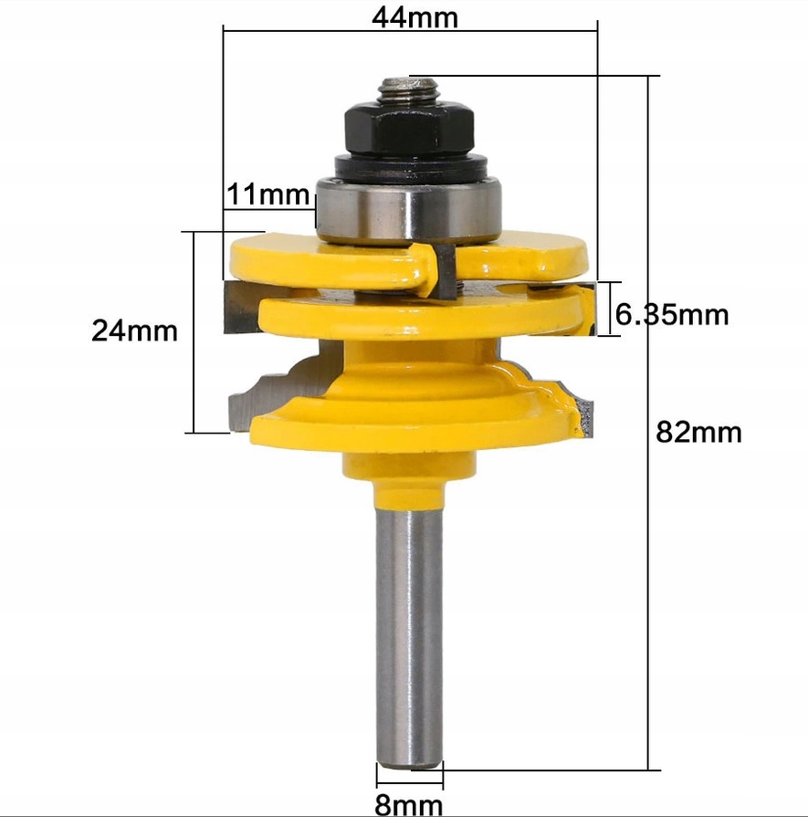 FREZ DO luster ,ramek regulowany wykończeniowy 8