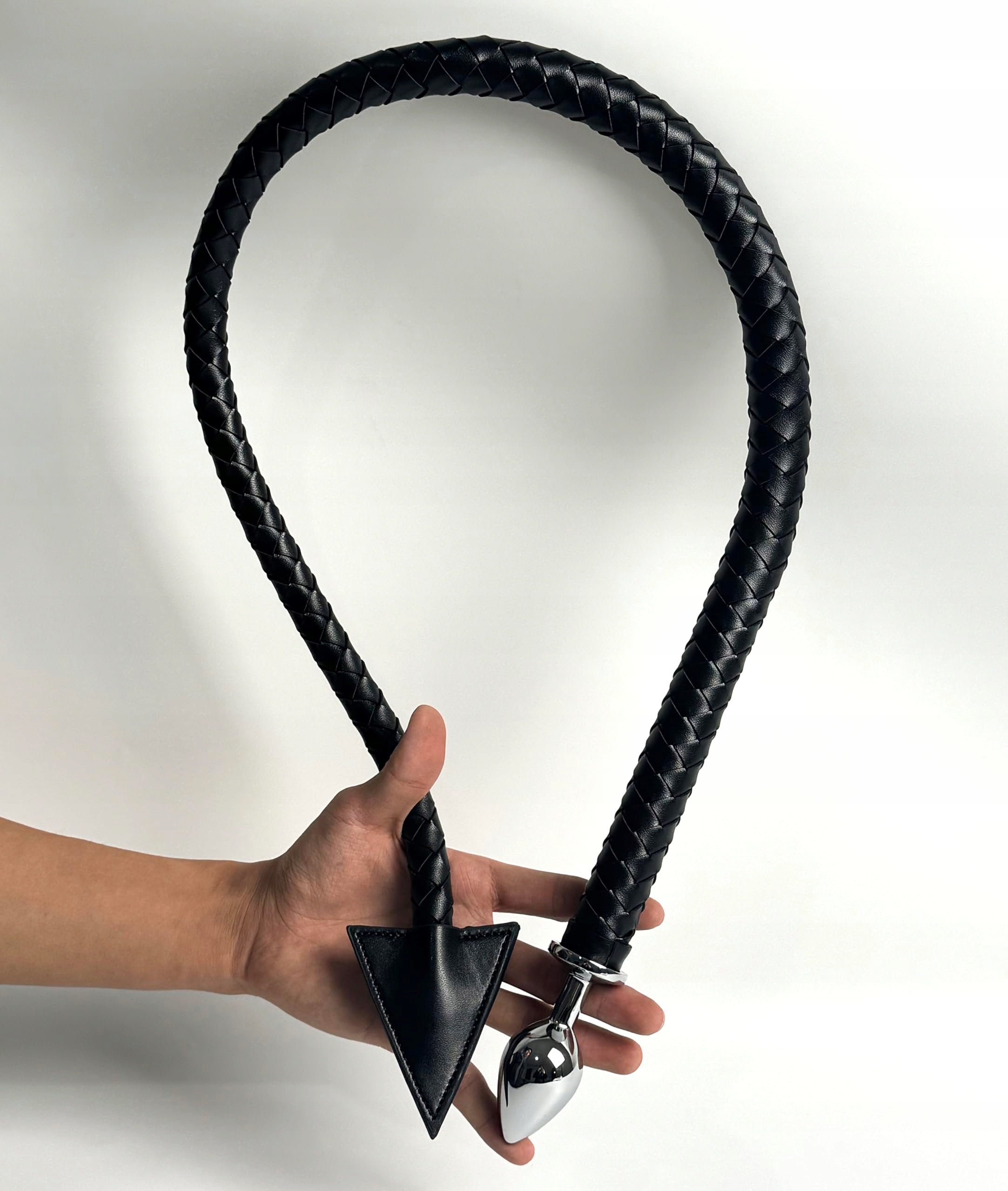 YILUQIFLY Korek Analny Metalowy 108cm BDSM Stymulacja G-Punktu Czarny — miniatura 3