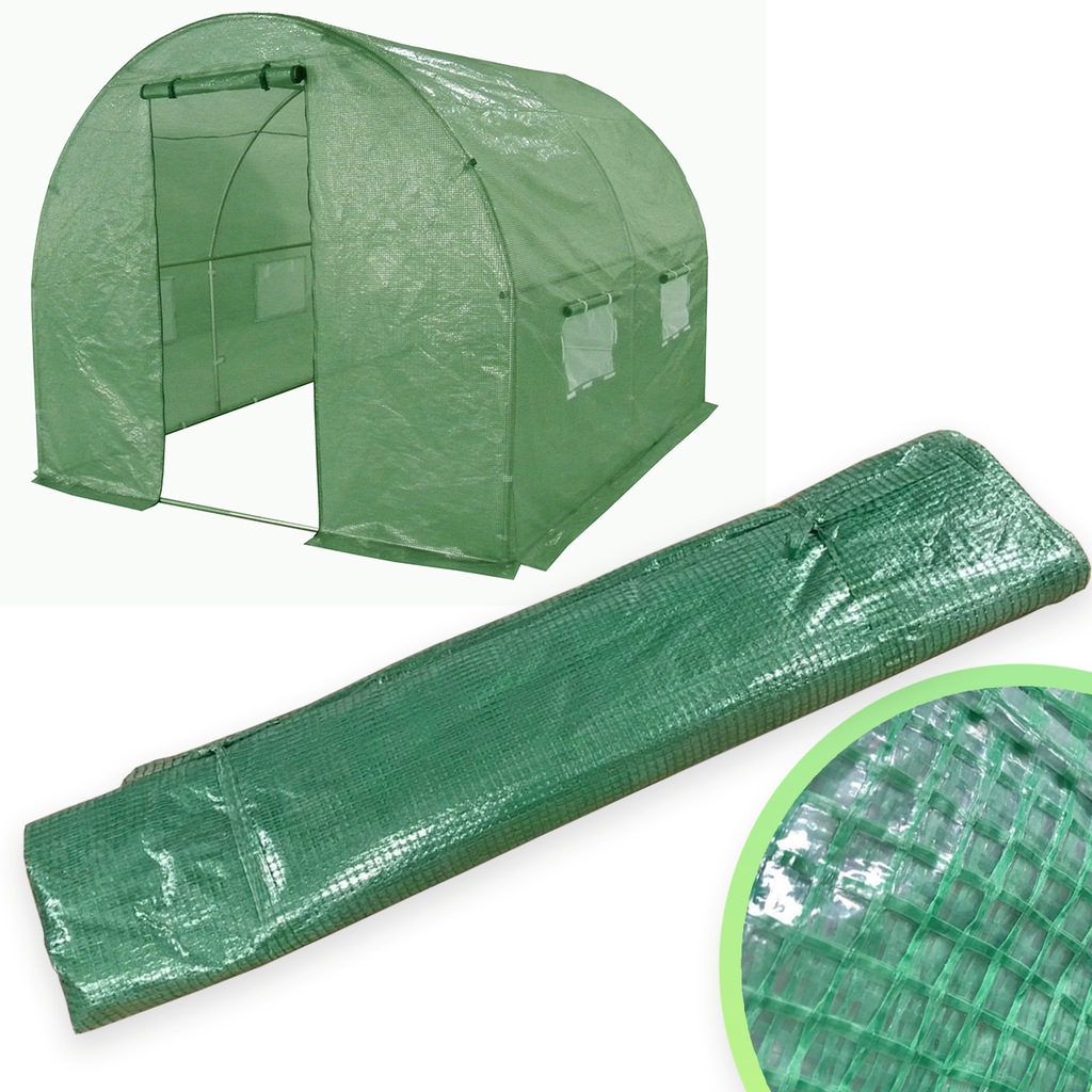 Fólie na zahradní tunel Skleník 2x2 m 4 m2 UV4 Foliak