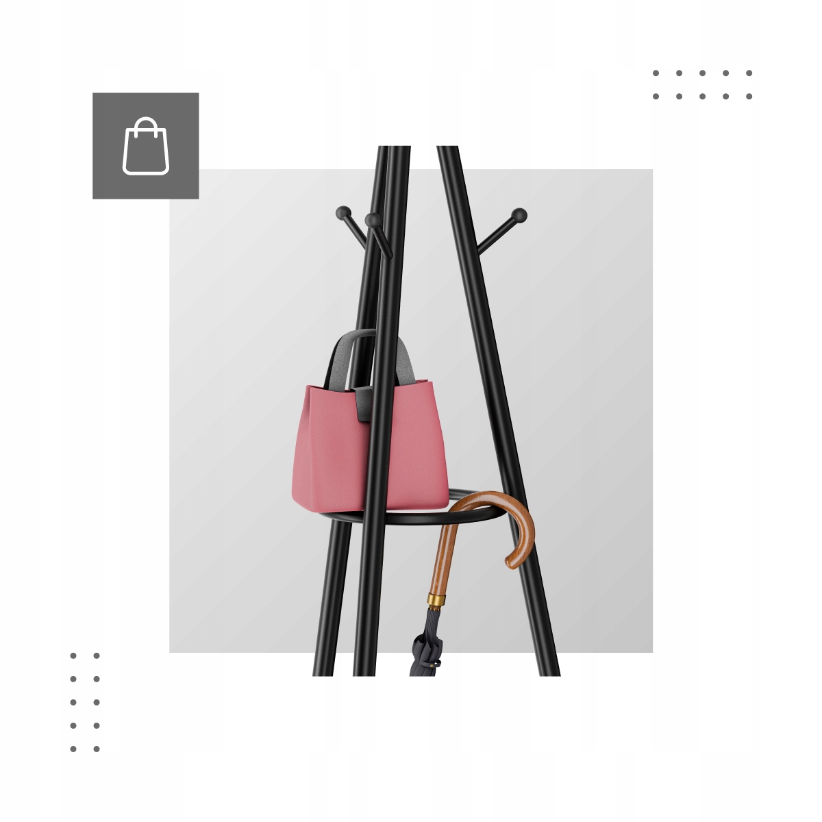 Stojak na ubrania WIESZAK STOJĄCY Mark Adler Host 3.0 Marka Markadler