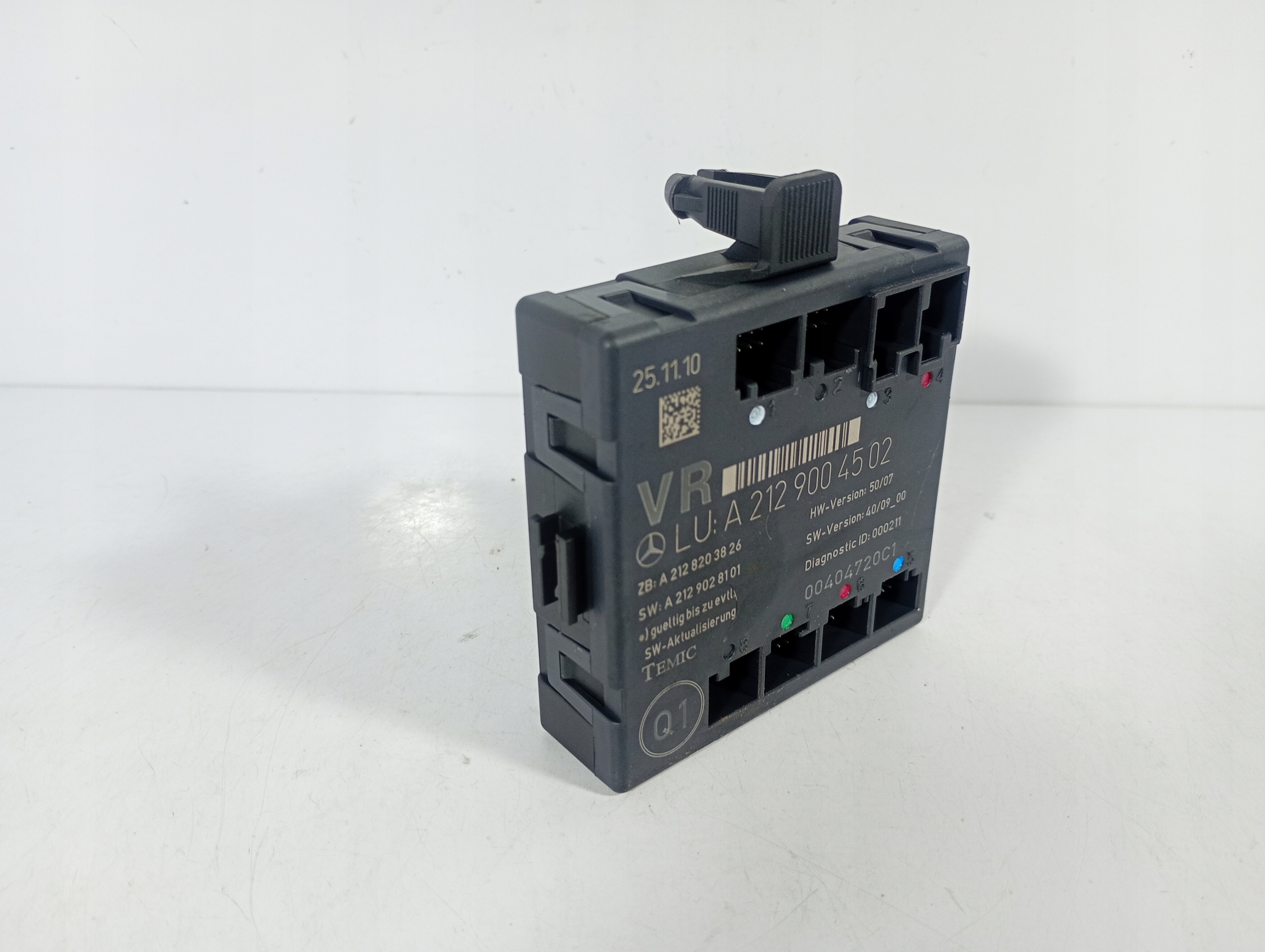 MERCEDES W212 09-16 module control unit door right front OE A2129004502