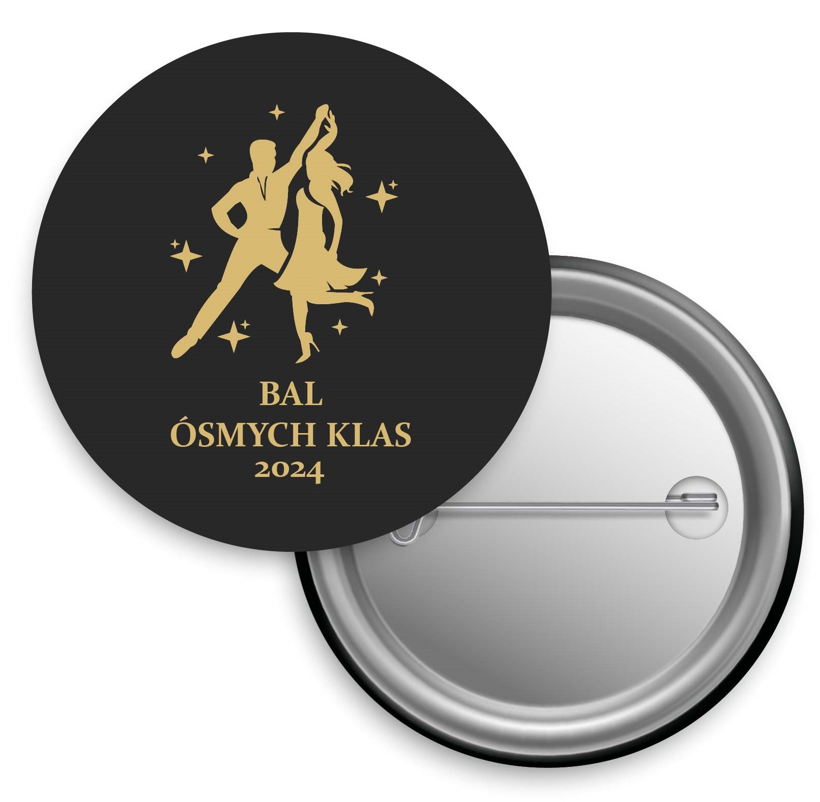 PRZYPINKA szkolna - bal ÓSMYCH KLAS Marka Inna