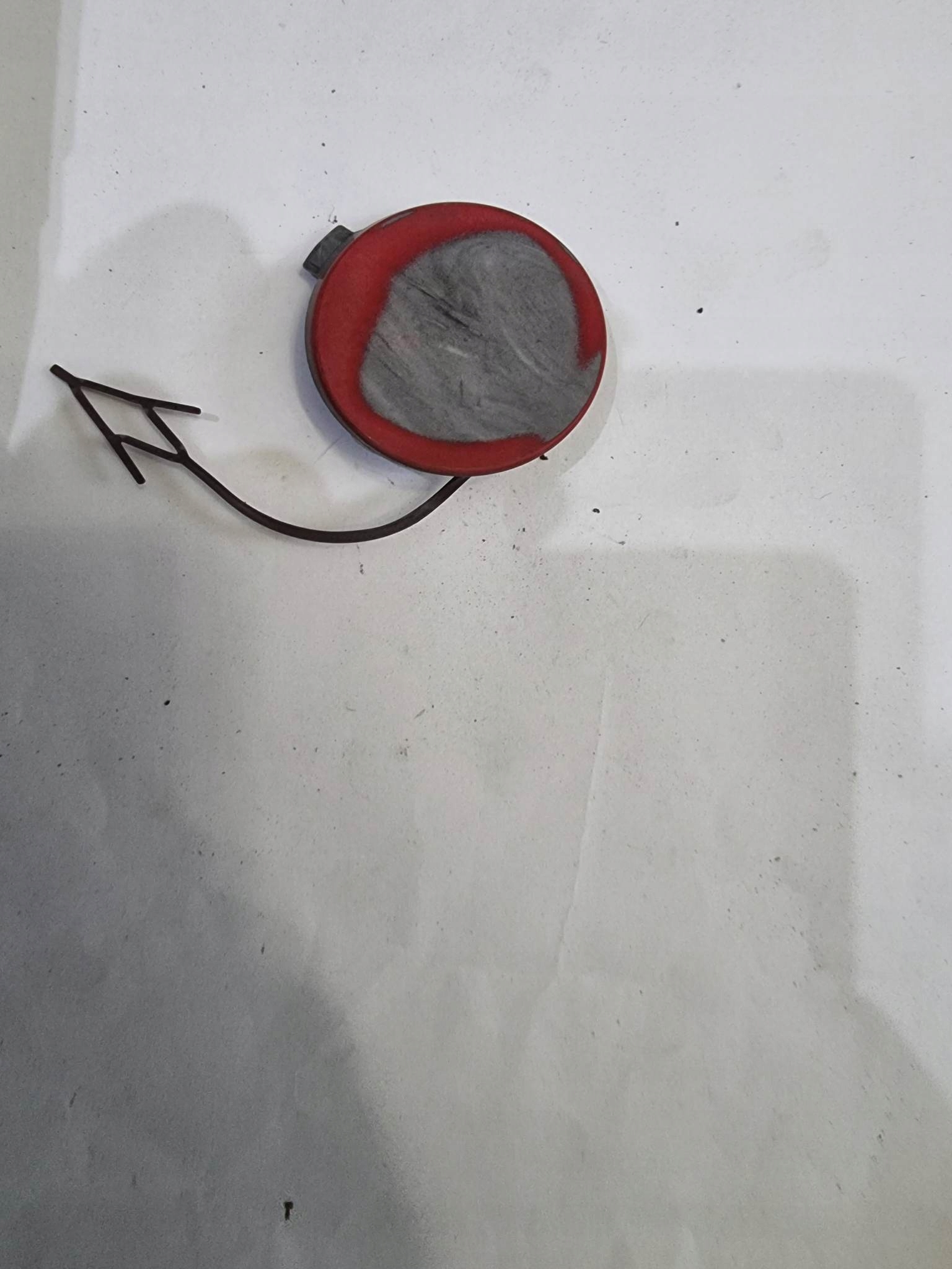 SKODA FABIA III -> towing hook cap of a bumper front