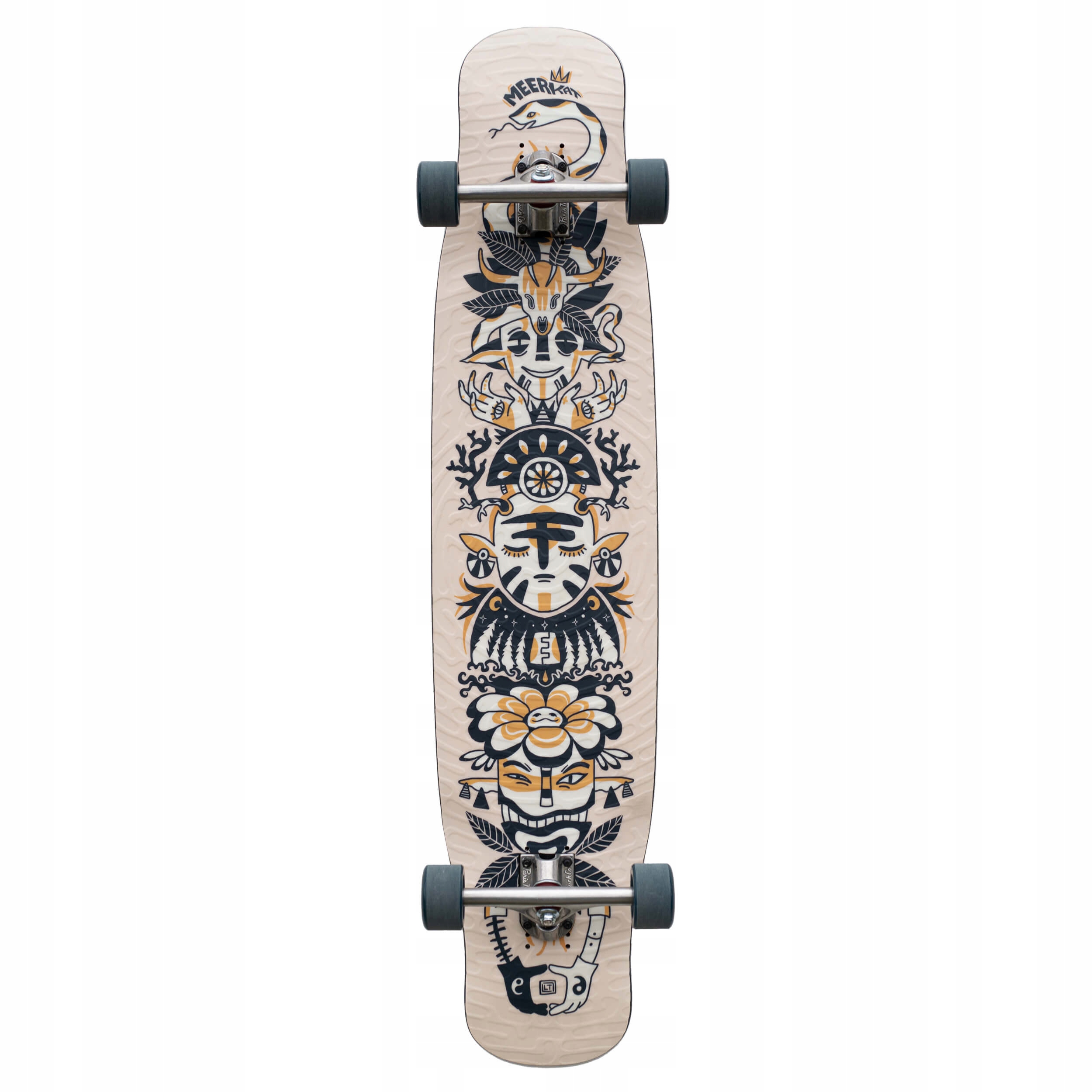 Longboard Meerkat Totem freestyle Paris Trucks