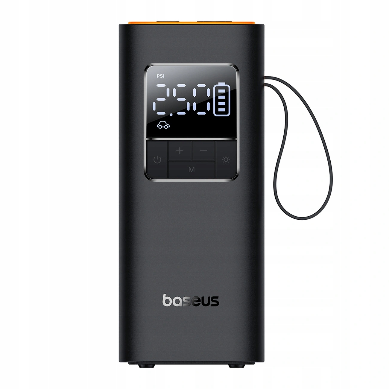 Kompresor Baseus SuperMini Pro akumulátorový s displejem černý