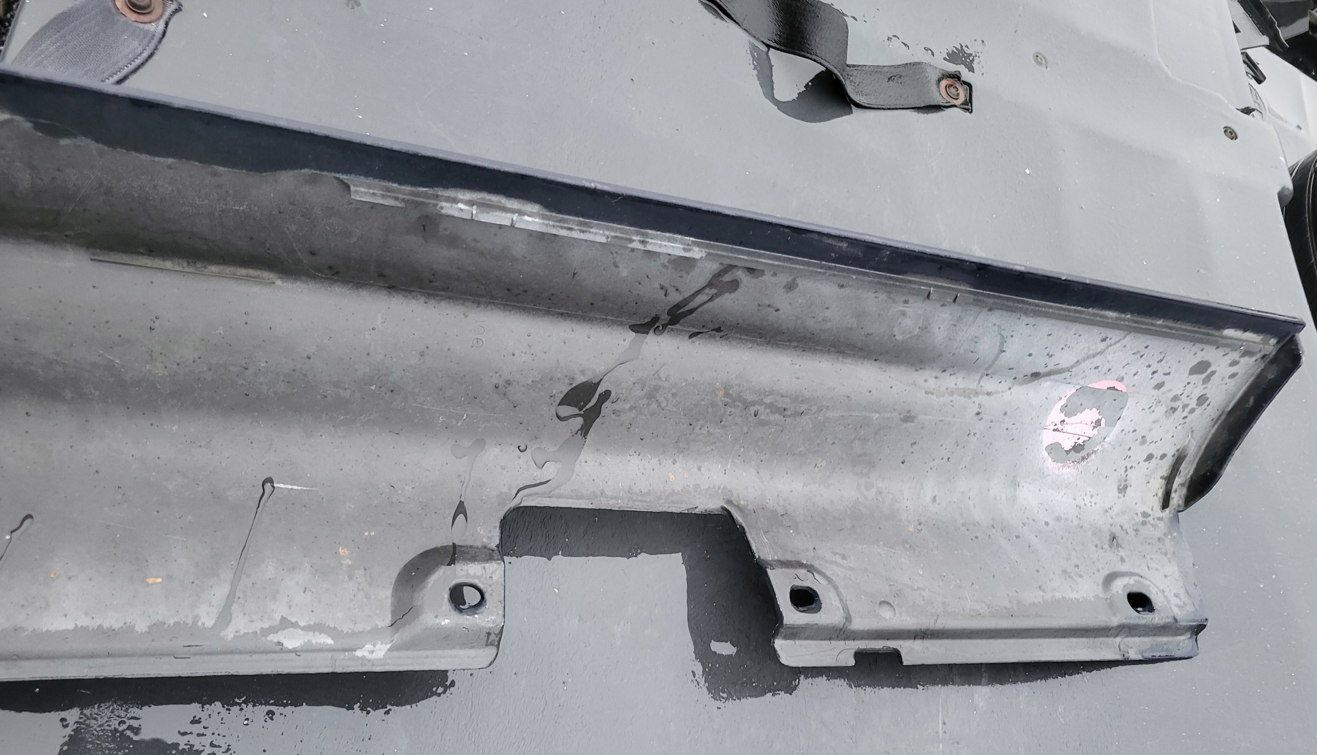 moulding cap of the threshold threshold left BMW 3 E46 8209755 OE