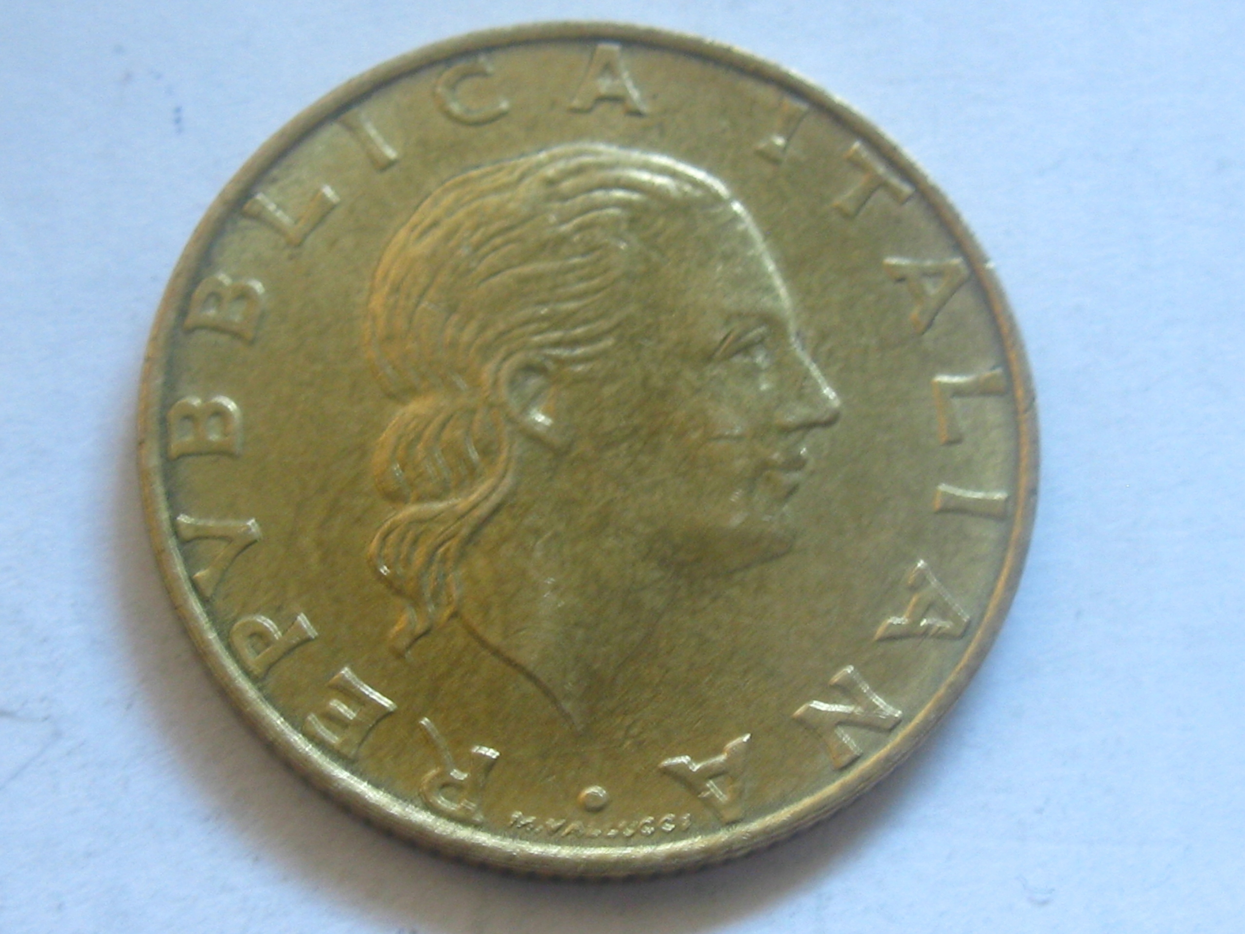 nr423 Włochy Moneta 200 Lirów 1995