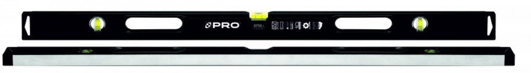 Poziomnica PRO800 Mal. Czarna 1xFREZ. Uchw. 150 CM