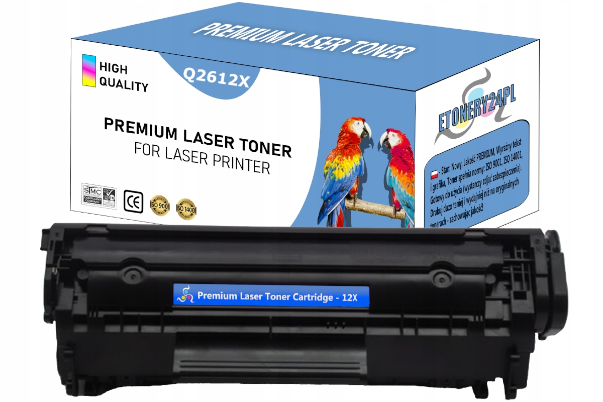 

Toner Hp Laserjet 1010 1018 1020 Q2612X 12X 3K