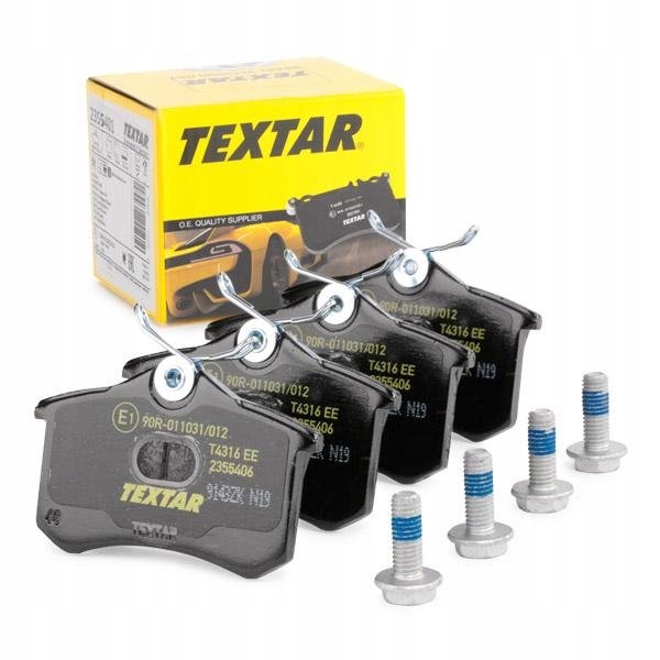 Textar 2355406 комплект тормозных колодок,
