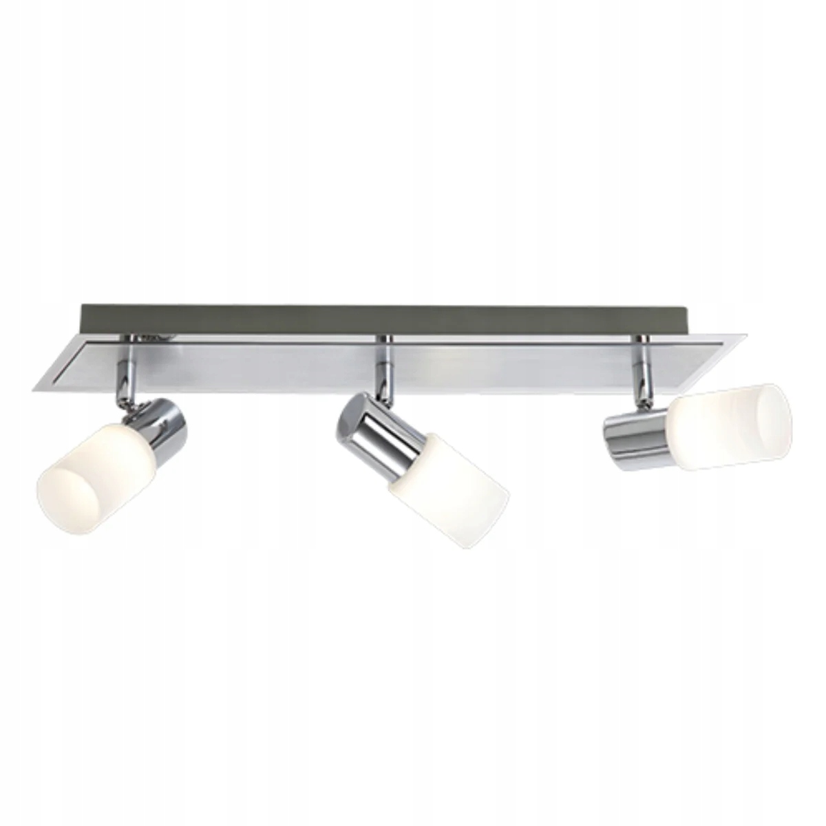 Stropný reflektor Clapton strieborný Trio