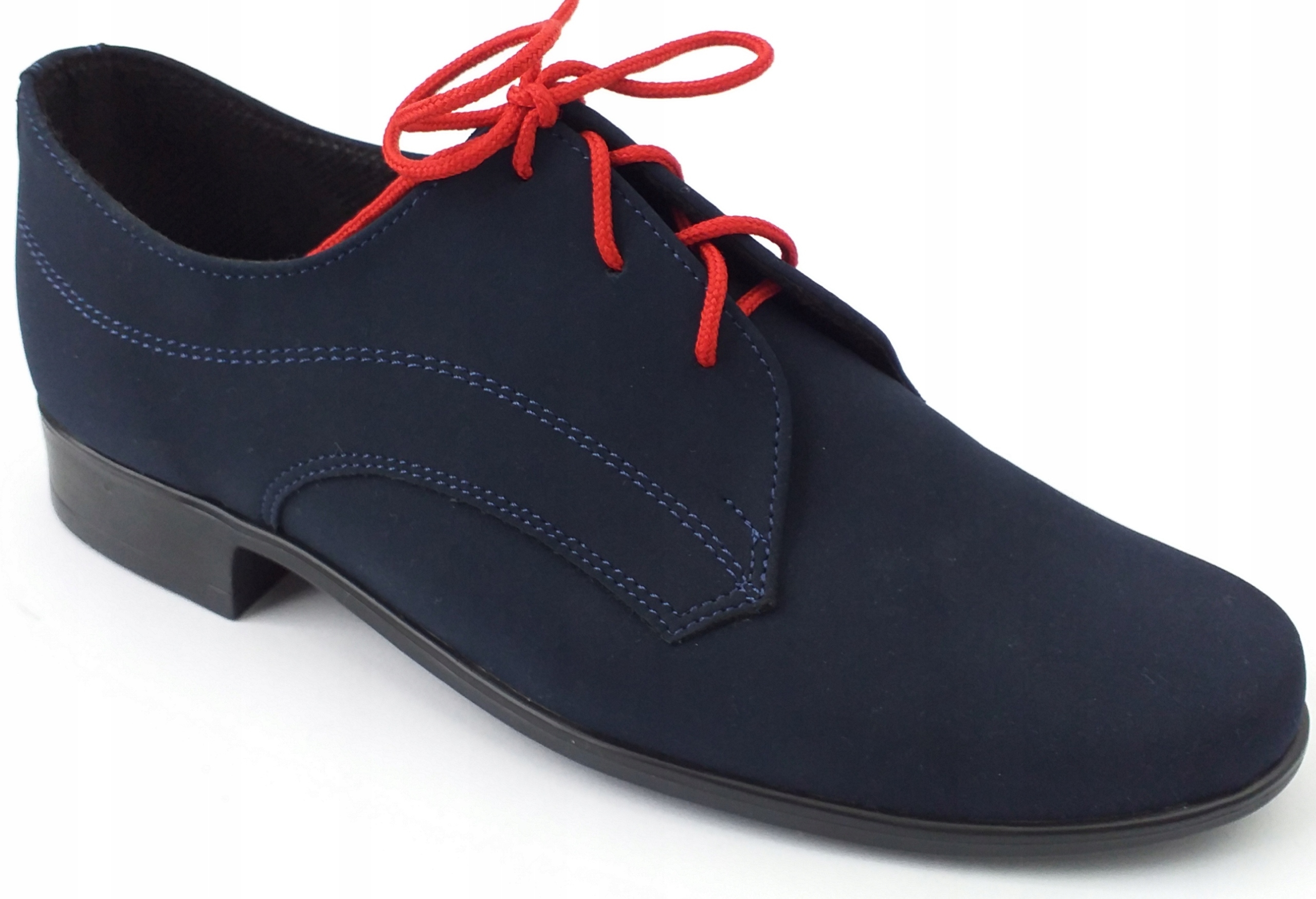 MIKO PÓŁBUTY KOMUNIJNE ZAMSZOWE WIZYTOWE GRANAT 34