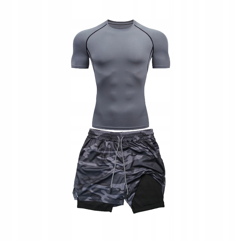 Men's Compression Tight Suit Quick-drying Short-Sl Rozmiar 3XL