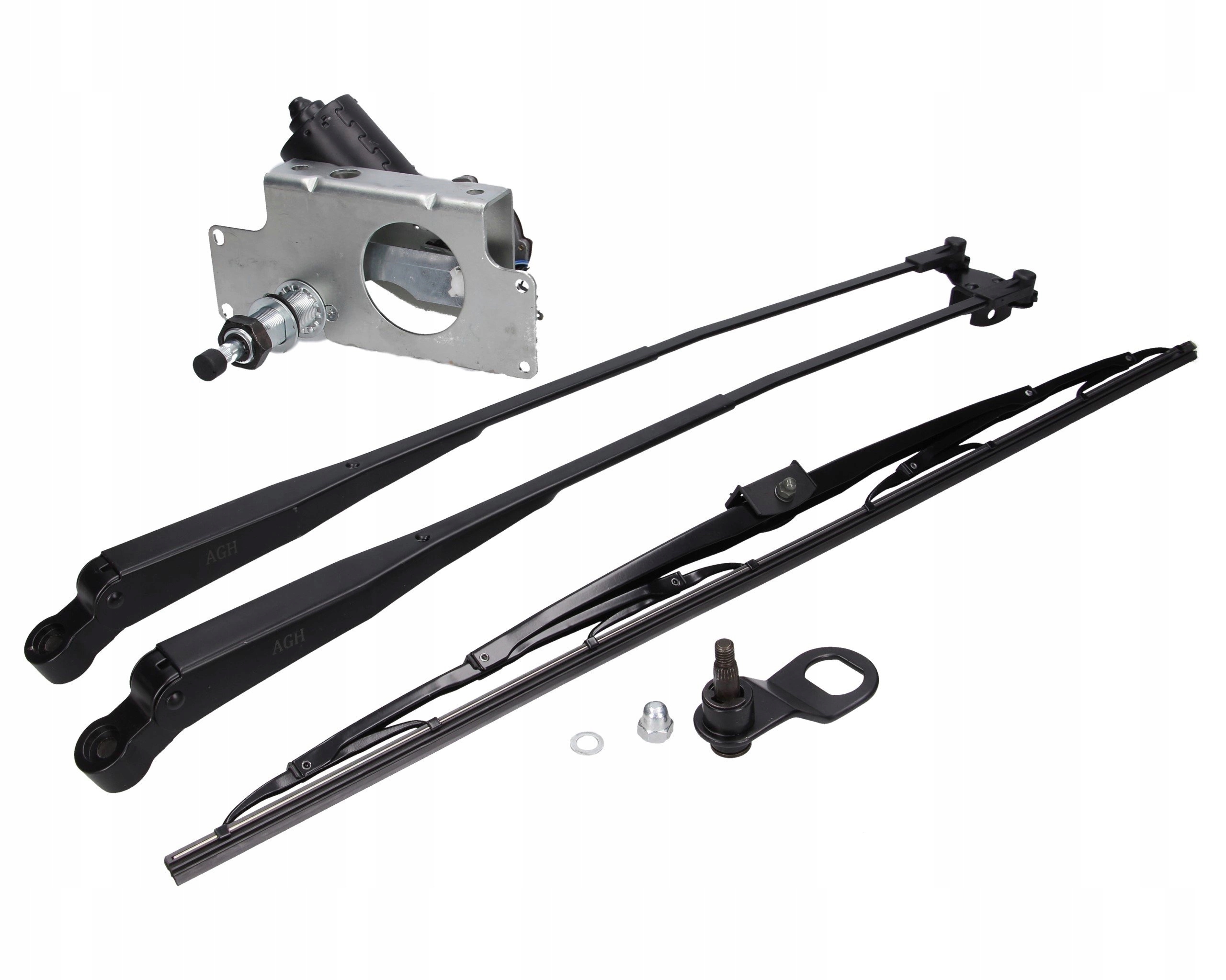 motor předního stěrače s ramenem, pero Mtz