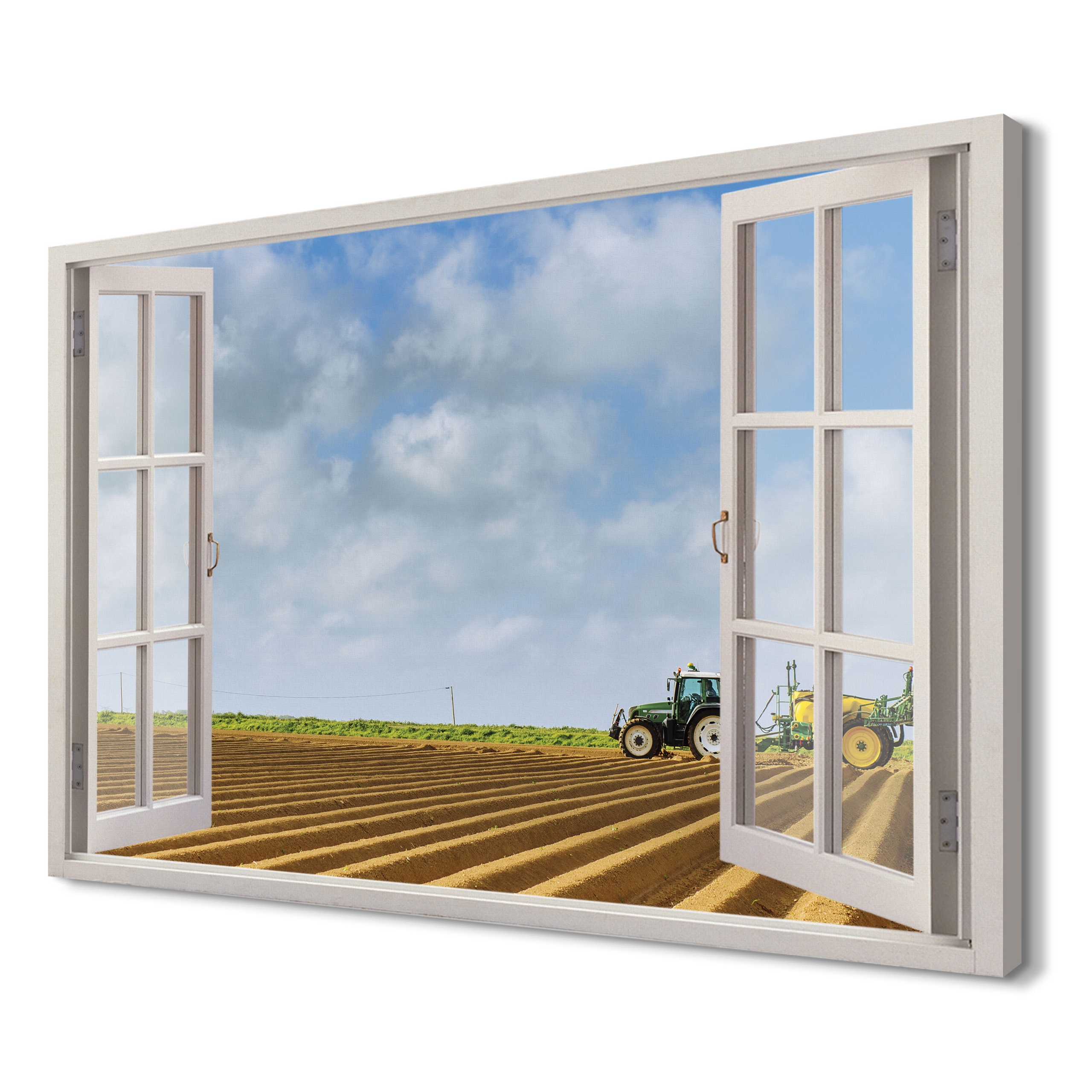 

Pole Normandia Druk na płótnie 3d 120x80 ścienny
