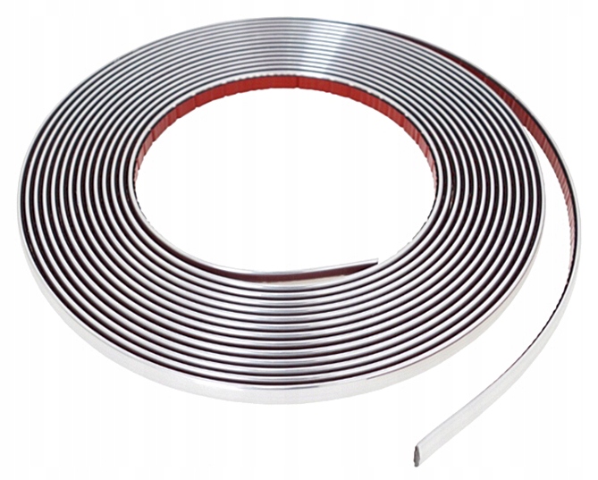 DEKORACYJNA CHROM 12MM/8M LISTWA