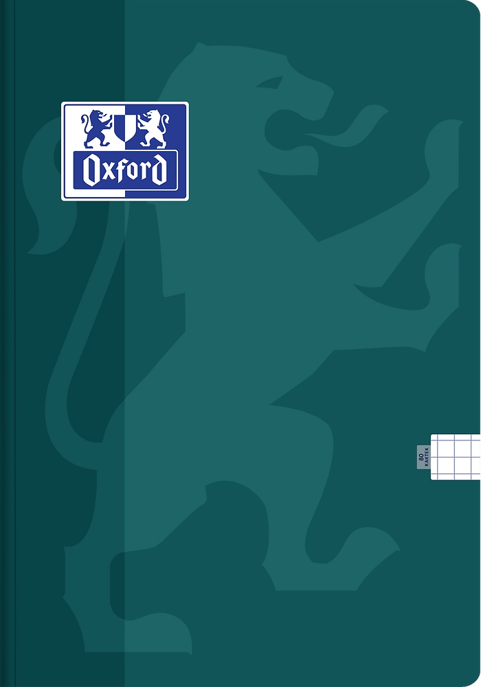 Brulion A4 80k kratka z marginesem miękka oprawa T Okładka miękka