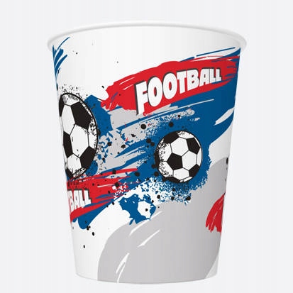 

Kubeczki Piłka Nożna Football Piłka Party 250 ML